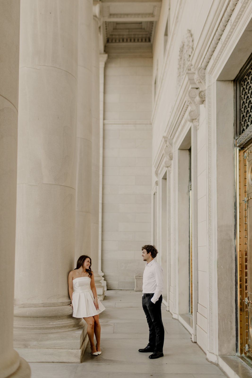 Arkansas State Capitol Engagement Session - Alice McLain Photography