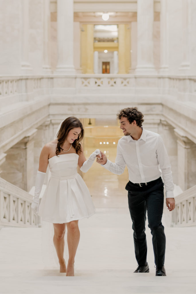 arkansas state capitol engagement session
